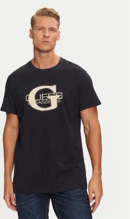 Guess T-Shirt M4BI42 I3Z14 Dunkelblau Regular Fit