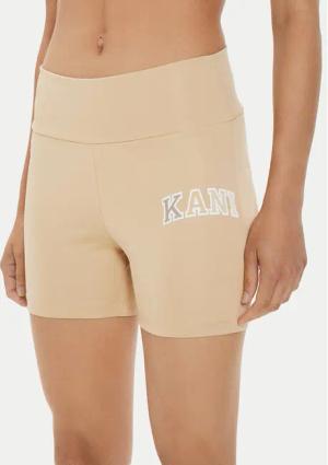 Karl Kani Sportshorts Small Serif 6113099 Beige Slim Fit