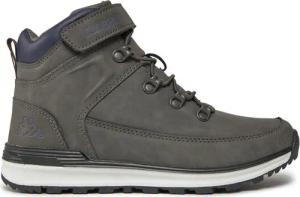 Kappa Schnürschuhe Logo Astos Md Ev Kid 371B8CW Grau