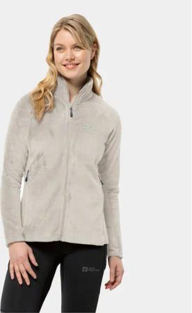 Jack Wolfskin Fleecejacke Rotwand Fz 1711421 Grau Regular Fit