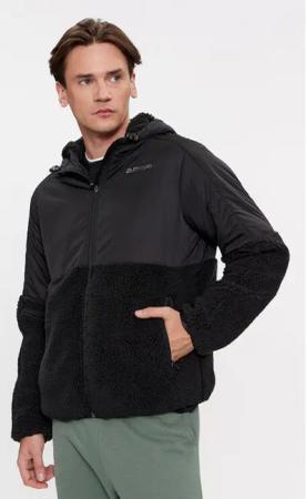 Kappa Übergangsjacke Logo 331E2RW Schwarz Regular Fit
