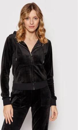 Juicy Couture Sweatshirt Robertson JCAP176 Schwarz Slim Fit