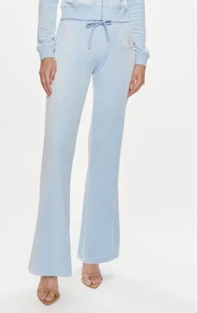 Juicy Couture Jogginghose Heritage Dog JCBBJ223814 Himmelblau Slim Fit