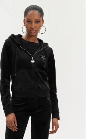 Juicy Couture Sweatshirt Rodeo Robertson JCBAS223822 Schwarz Slim Fit