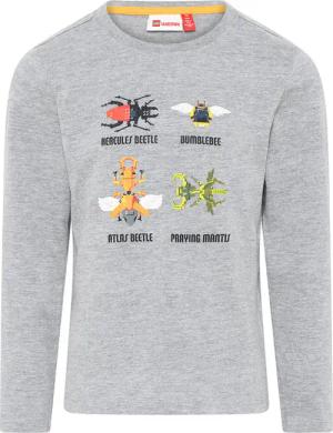 LEGO Bluse 11010574 Grau Regular Fit