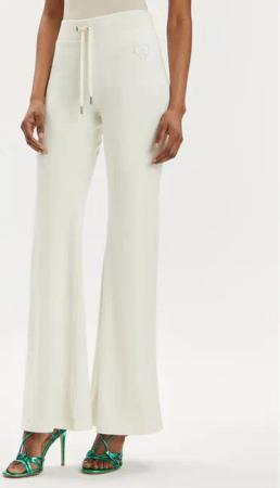 Juicy Couture Jogginghose Rodeo Layla JCBBJ223823 Écru Regular Fit