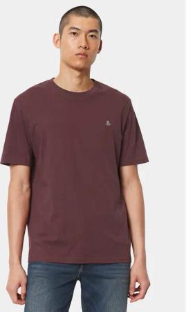 Marc O'Polo T-Shirt B21 2012 51054 Dunkelrot Regular Fit