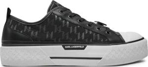 KARL LAGERFELD Sneakers aus Stoff KL50424 Schwarz