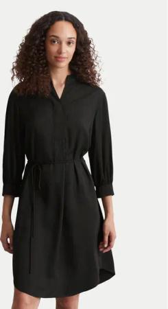 Marc O'Polo Hemdkleid 408 1169 21467 Schwarz Loose Fit