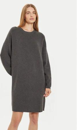Marc O'Polo Strickkleid 408 6006 67107 Grau Oversize