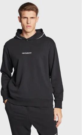 New Balance Sweatshirt MT23516 Schwarz Relaxed Fit