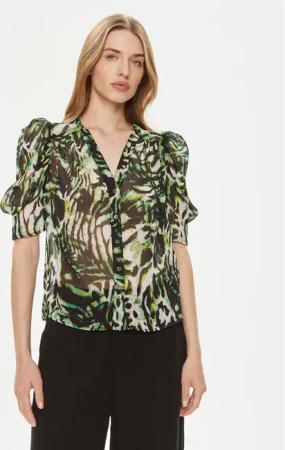 Morgan Bluse 241-CIMPA.F Grün Regular Fit