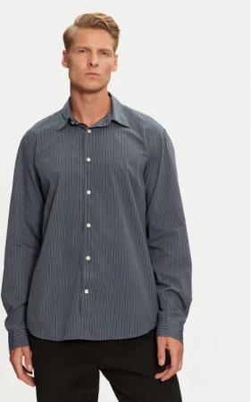 Marc O'Polo Hemd 428 7255 42118 Dunkelblau Regular Fit
