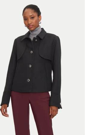 Morgan Sakko 242-GMIM Schwarz Regular Fit