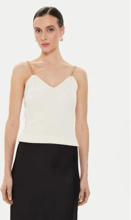 Morgan Top 241-MUSTO Écru Slim Fit