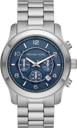 Michael Kors Uhr Runway MK9105 Silberfarben