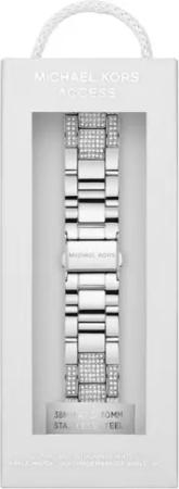 Michael Kors Ersatzarmband für Apple Watch MKS8006 Silberfarben