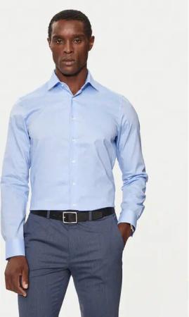 Michael Kors Hemd MK0DS01294 Blau Regular Fit