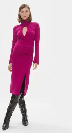 Pinko Coctailkleid Alpha 102367 A1DE Violett Slim Fit