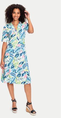 Olsen Sommerkleid 13001783 Bunt Regular Fit