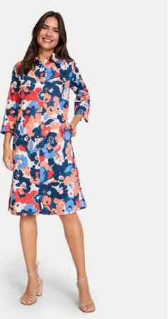 Olsen Sommerkleid 13001748 Bunt Regular Fit
