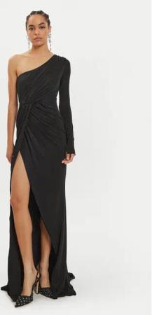 Pinko Abendkleid Kipling 104520 A29I Schwarz Regular Fit