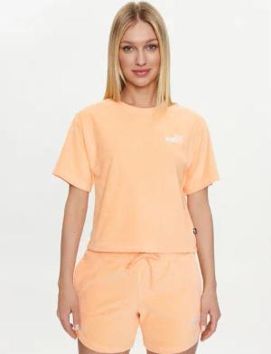 Puma T-Shirt Ess Elevated 677947 Orange Regular Fit