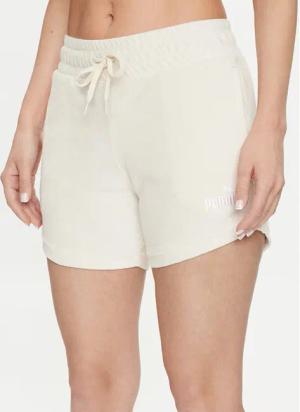 Puma Sportshorts Ess Elevated 677946 Écru Regular Fit