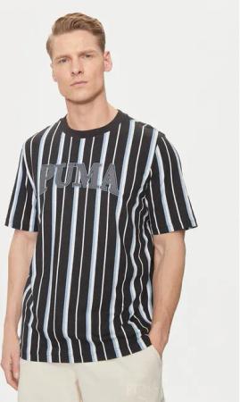 Puma T-Shirt Squad 678973 Schwarz Regular Fit