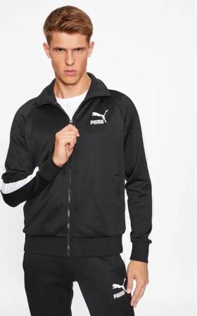 Puma Sweatshirt Iconic T7 530094 Schwarz Regular Fit