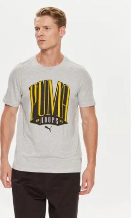 Puma T-Shirt TSA 624819 Grau Regular Fit