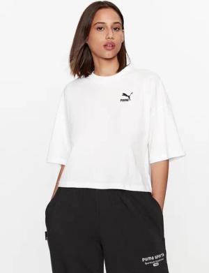 Puma T-Shirt Classics 621381 Weiß Oversize