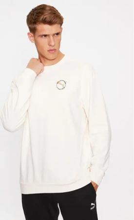Puma Sweatshirt Better Sportswear 676063 Écru Regular Fit