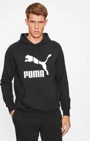 Puma Sweatshirt Classics Logo 530084 Schwarz Regular Fit