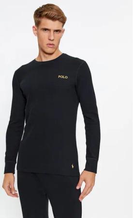 Polo Ralph Lauren Pyjama-T-Shirt 714899615004 Schwarz Slim Fit