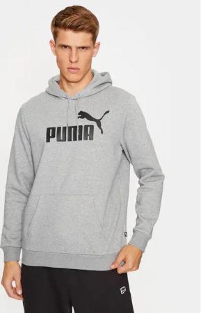 Puma Sweatshirt Ess Big Logo 586686 Grau Regular Fit