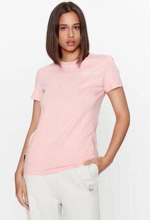 Puma T-Shirt Puma Team Graphic 621437 Rosa Regular Fit