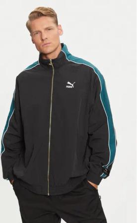 Puma Sweatshirt Play Loud T7 626719 Schwarz Relaxed Fit
