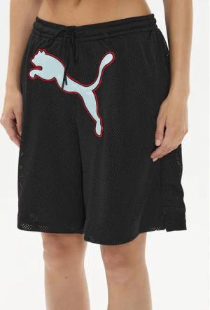 Puma Sportshorts DUA LIPA 536636 Schwarz Loose Fit