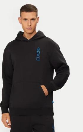 Puma Sweatshirt PLAYSTATION 624678 Schwarz Regular Fit