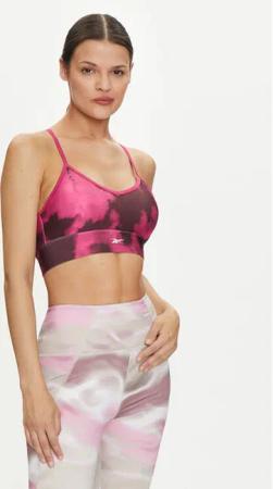 Reebok Sport-BH ID Train Train AOP Bra Clamar 100035778 Rosa