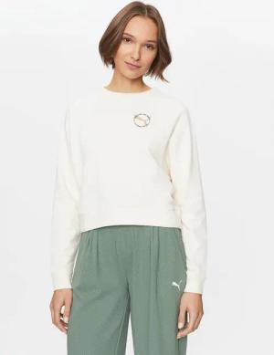 Puma Sweatshirt Better Sportswear 676067 Écru Regular Fit
