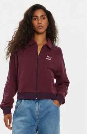 Puma Sweatshirt T7 626797 Violett Relaxed Fit