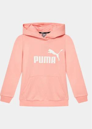 Puma Sweatshirt Ess Logo 587031 Orange Regular Fit
