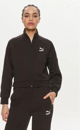 Puma Sweatshirt T7 624211 Schwarz Relaxed Fit