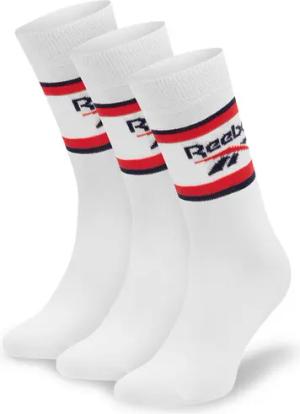 Reebok 3er-Set hohe Unisex-Socken R0369-SS24 (3-pack) Weiß