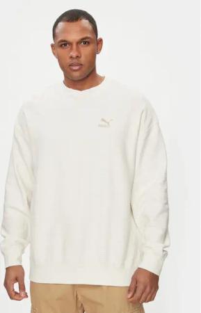 Puma Sweatshirt Classics 624253 Écru Relaxed Fit