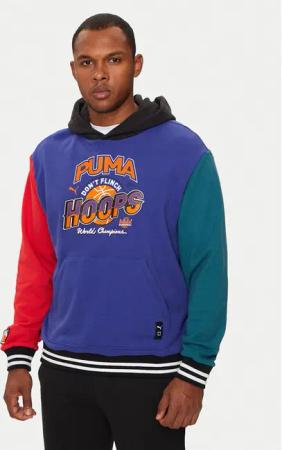 Puma Sweatshirt Bandwagon 627216 Bunt Relaxed Fit