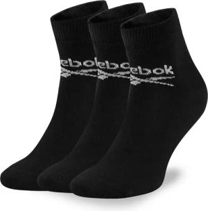 Reebok 3er-Set hohe Unisex-Socken R0429-SS24 (3-pack) Schwarz