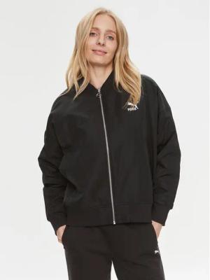 Puma Bomberjacke T7 621689 Schwarz Oversize